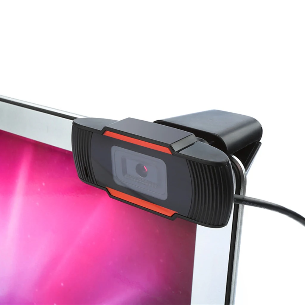 30° Rotatable Flexible Laptop Video Camera HD480P USB 2.0 Cam Desktop Stand