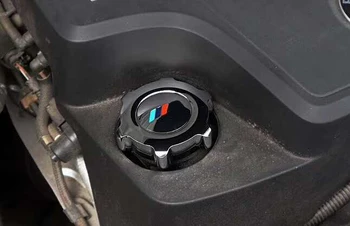 

performance M car oil tank cap sticker for bmw F10 F30 E60 E90