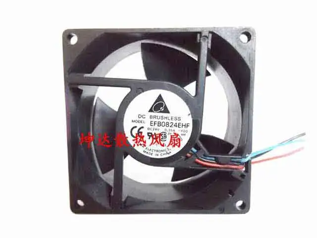 

Вентилятор охлаждения сервера Delta Electronics EFB0824EHF R00 F00 DC 24 в 0,35 а 80x80x32 мм
