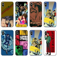 Funda de silicona para móvil, funda suave para iPhone 12, 11 Pro, Max, XS, Max, XR, X, 8, 7 Plus, 6, 6S Plus, 5 5S, SE 2020, Lupin III