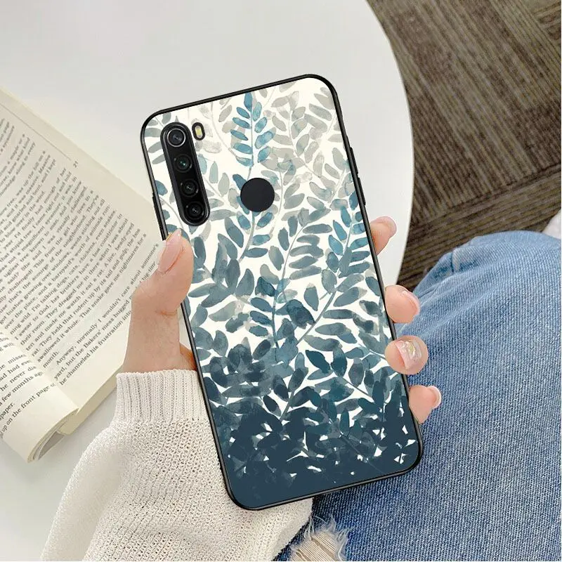 Colorful ink painting flowers