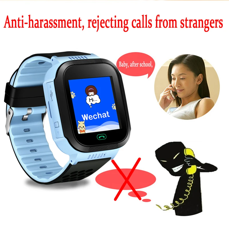 

NEW Children's Smart Watch Connection APP Can Locate SOS Security Call Children's Smart Watch with Flashlight In Real Time 2020