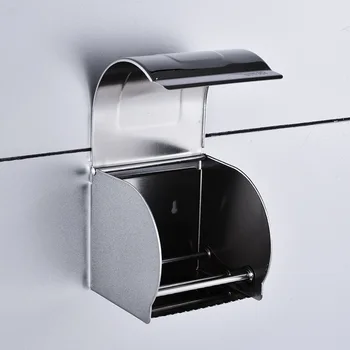 

Toilet Tissue Box Toilet Toilet Paper Box Stainless Steel Paper Extraction Box Bathroom Waterproof Toilet Paper Box Storage Shel