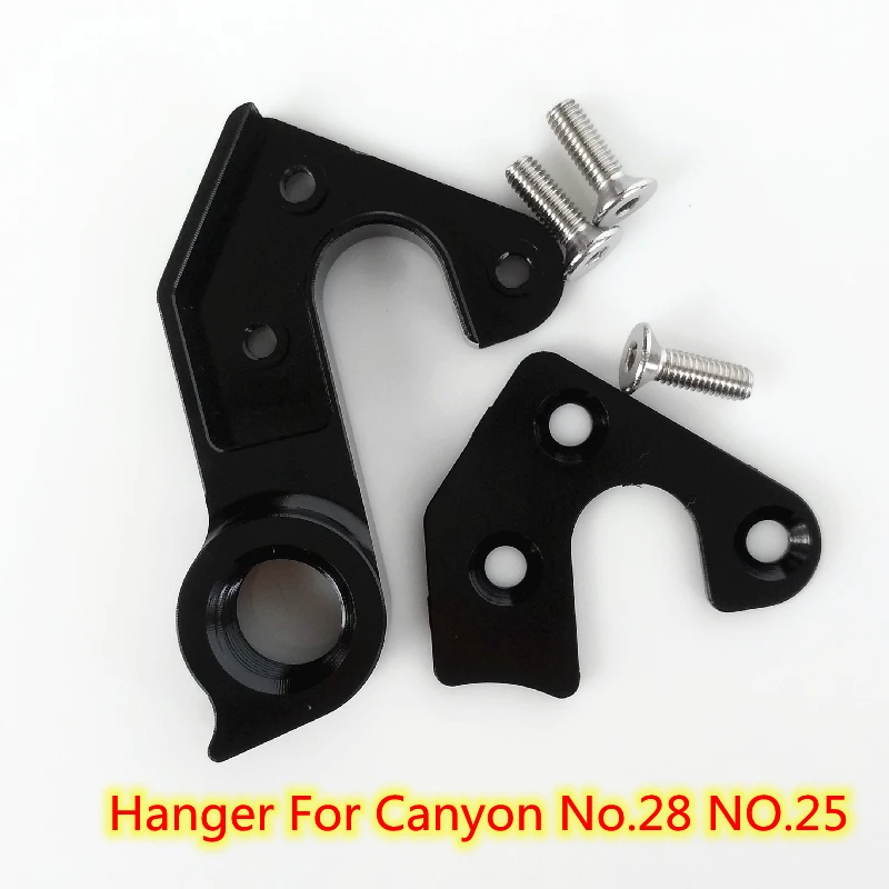 

1set CNC Bicycle rear Derailleur hanger No.28 NO.25 for canyon Aeroad CF SLX canyon Ultimate CF Speedmax SLX frame mech dropout