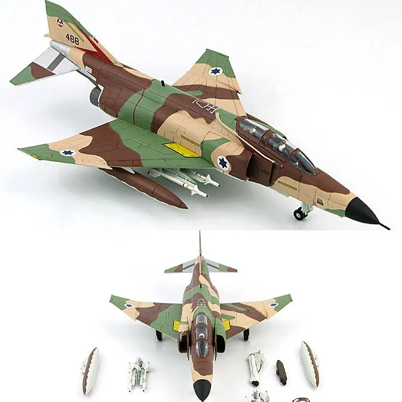 Хобби мастер Израиль RF-4E Phantom II 1/72 литой самолет модель самолета
