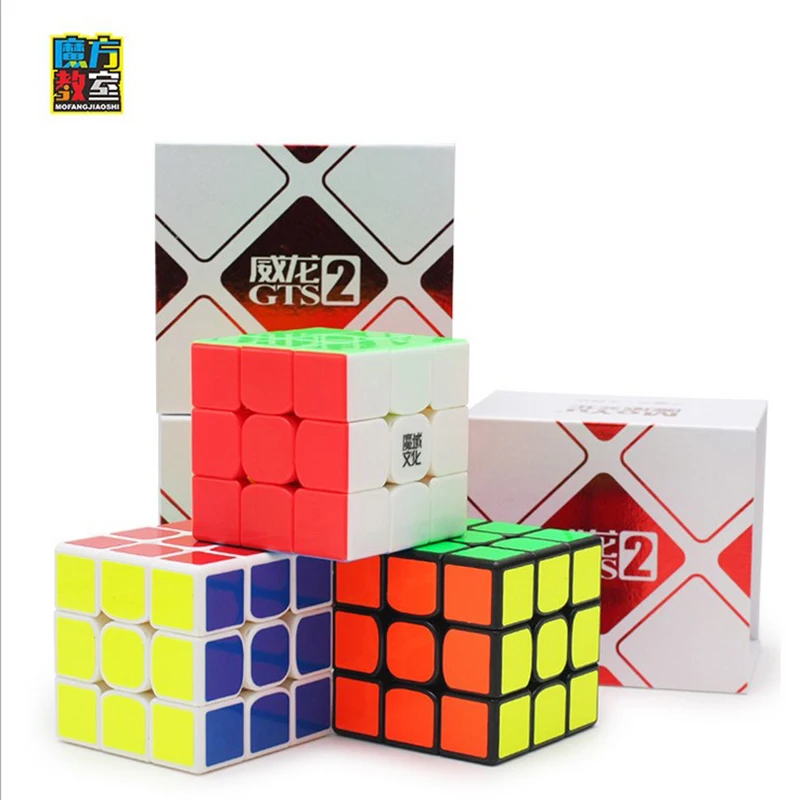 Высококачественный магический куб MoYu Weilong GTS2 3x3x3 профессиональный GTS 2 3x3