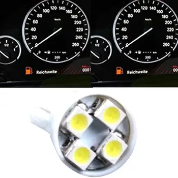 

Multifunctional 10pcs T10 4 SMD 1210 LED Wedge Dashboard Gauge Side Door Marker Clearance Lights Blue Light Bulbs Free Shipping