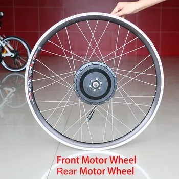 

e bike 36V 48V 250W-500W motor wheel Front Rear brushless gear motor wheel for MTB Road Bike Electric Bicycle Conversion Kit