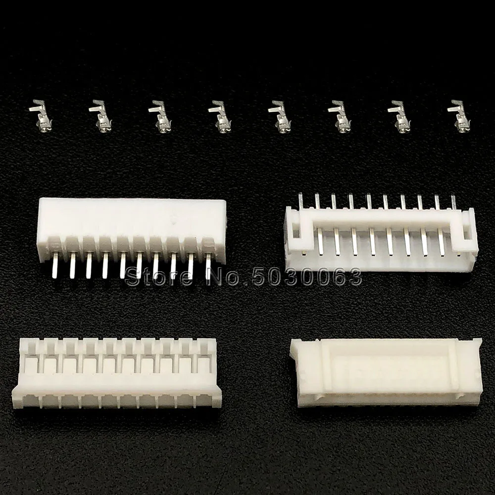 300pcs=25Sets PH2.0 2.0mm Pitch 10p 10pin Male female Terminal Kit/Housing/Pin Header Straight JST Wire Connectors Adaptor Kits |