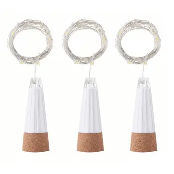 

Led Cork Light for Wine Bottle USB Rechargeable Copper Wire String Light DIY Dec U90A
