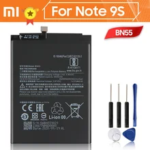 Xiao mi xiaomi bn55 bateria original para xiaomi nota 9s note9s genuíno 5020mah bateria + ferramenta 3.87v