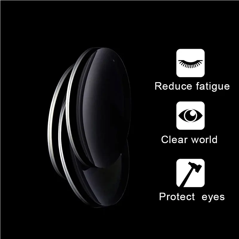 Prescription Lenses 1.56 1.61 1.67 Anti Scratch Anti Blue Ray