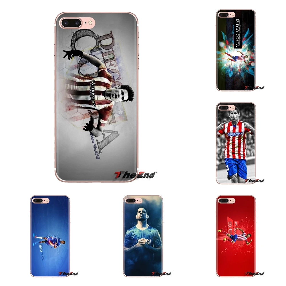 For Xiaomi Mi6 Mi 6 A1 Max Mix 2 5X 6X Redmi Note 5 5A 4X 4A A4 4 3 Plus Pro Diego Costa Art Soccer Star Soft Transparent Covers |