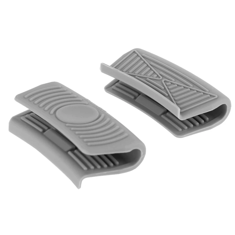 LIXF Silicone Heat Insulation Oven Mitt Glove Casserole Ear Pan Pot Holder Resistant Grip Anti-Hot Clip Kitchen Accesso | Дом и сад