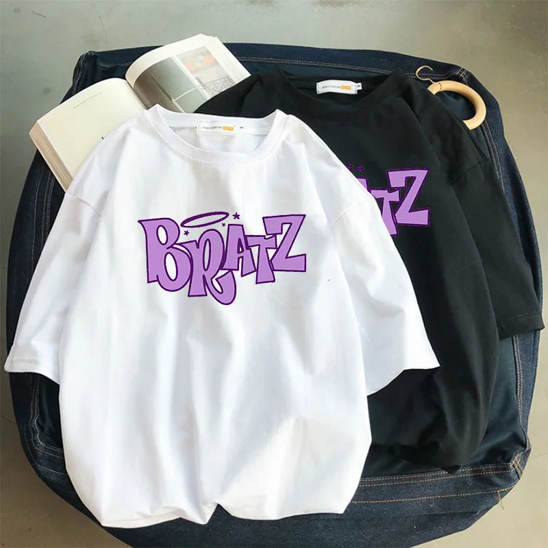 Женская летняя футболка с коротким рукавом и принтом букв | одежда