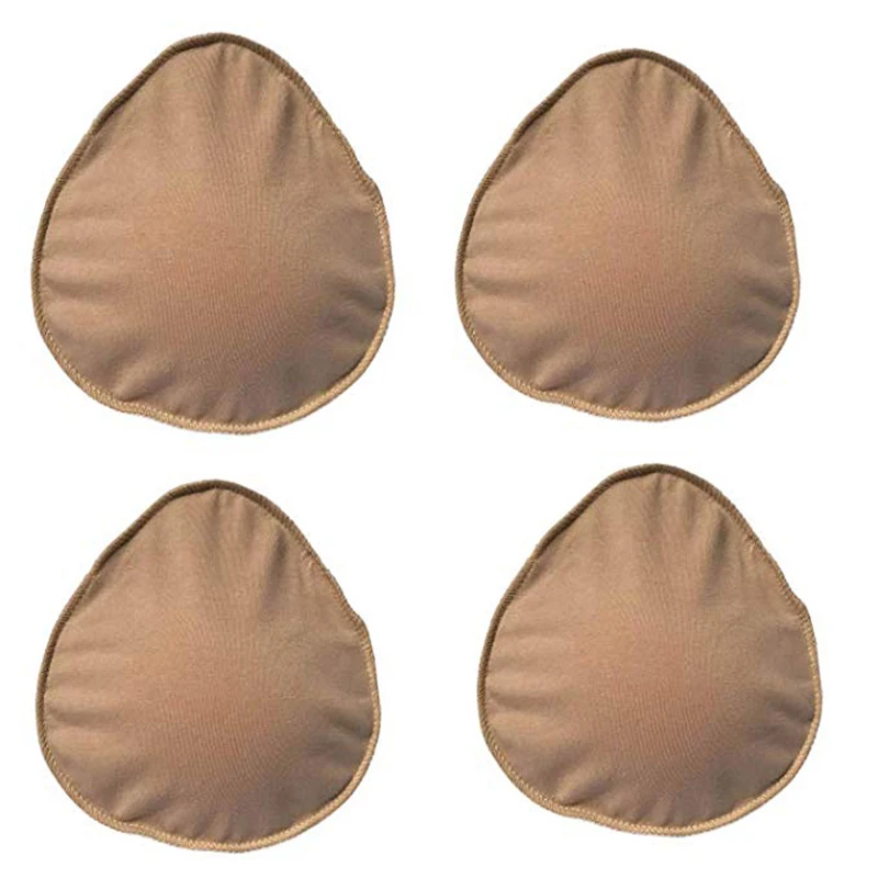 2 Pairs Cotton Protect Pocket for Mastectomy Silicone Breast Forms Prosthesis Artificial Fake Boobs Cover Bags Ajusen | Красота и