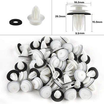 

Door Car Rivets Panel Clips Interior Screw Sponge Accessories Replacement Repair POM plastic