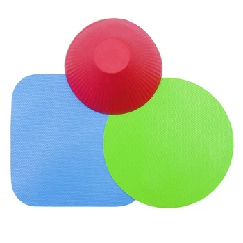 

3 Pieces of Multifunctional Silicone Anti-Skid Can Opener Jar Opener for Seniors with Arthritis