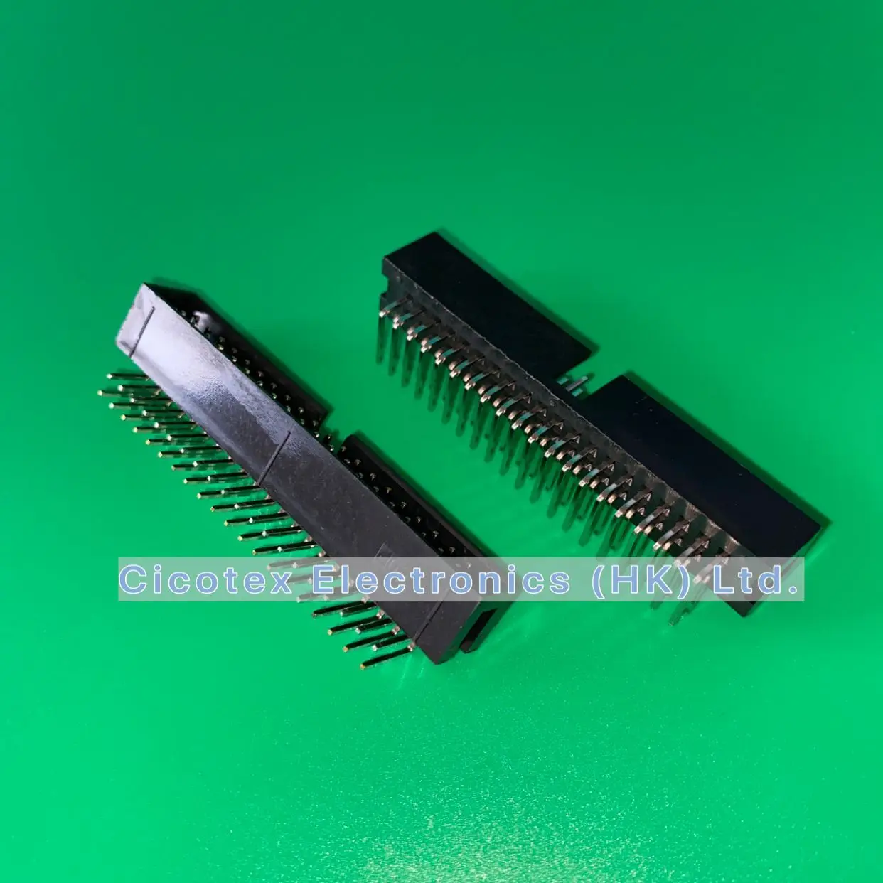 10 Pz/Lotto 281285-1 2.0 Millimetri Connettore 40Pin Dc3-40R Conn Header 40Pos Oro R-A .100 2812851 Dc340R