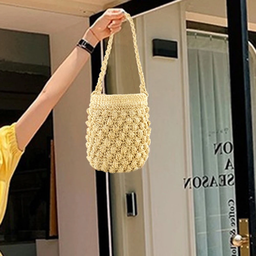 Straw Tote Bag for Summer 2021