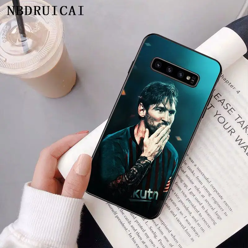 NBDRUICAI Lionel Messi черный ТПУ Мягкий силиконовый чехол для телефона Samsung S9 plus S5 S6 edge S7 S8