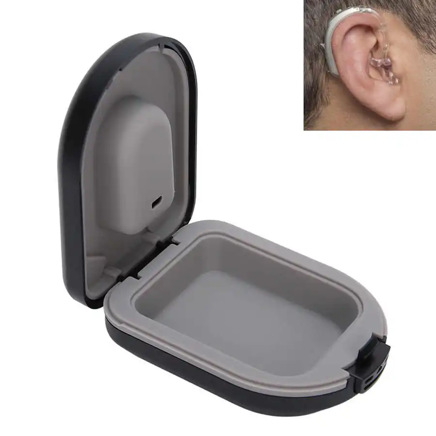 Ear Cleaner Container Behindtheear Hearing Aid Case Waterproof