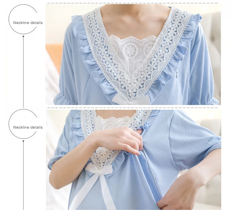 Dollplus, новинка, пижамы для беременных, пижамы для кормящих беременных, пижамы для мам, кормящих грудью, ночная рубашка для беременных
