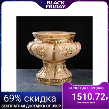 

Figured kashpo-vase "Cleopatra" ivory, 37 х42х42см 5079011