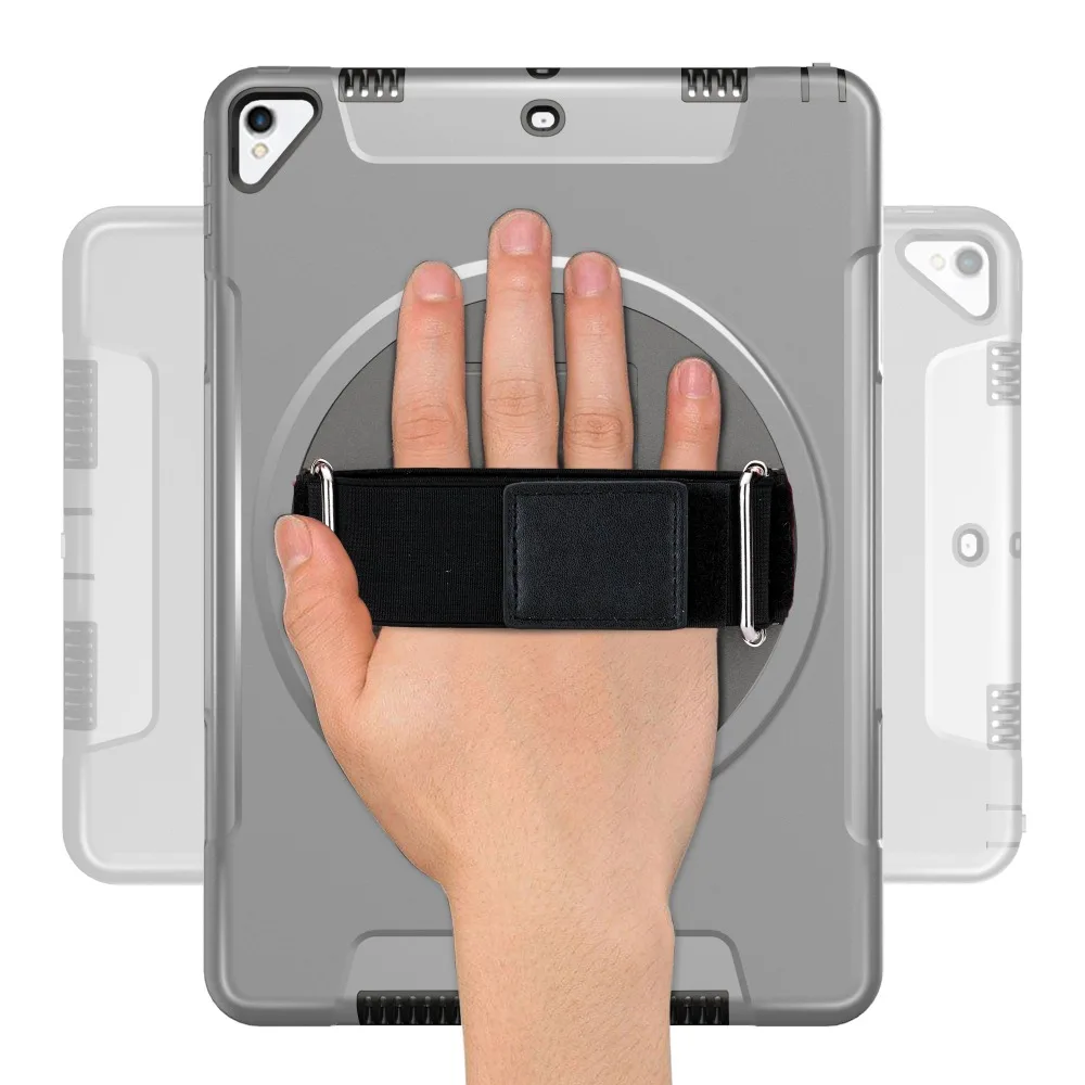 Miesherk чехол для iPad Air 3 /Pro 10,5 дюймов, универсальный планшет, противоударный чехол с защитой от падения, ремешок на шею, подставка FTL03