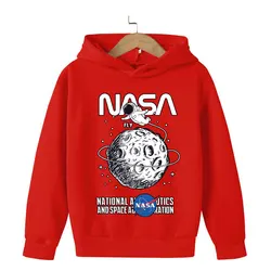 4 14 anos de idade 2021 novo outono início inverno jaqueta roupas do bebê menino astronauta padrão impressão camisola com capuz crianças camisola jaqueta