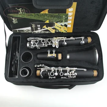 Price ABS 17-Key Clarinet Bb Flat With Carry Case Gloves Cleaning Cloth Mini Screwdriver Reed Case Reeds Woodwind Instrument