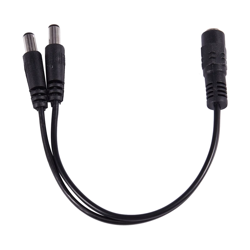 5.5x2.1mm 1 to 2 M/F DC Power Splitter Cable for Security CCTV Camera #8 5.5x2.1mm 1 to 2 M/F DC Power Splitter Cable for Security CCTV Camera #8