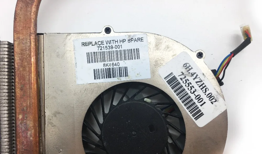 Для HP 440 G1 445 G1 Вентилятор охлаждения ноутбука и вентилятор радиатора модель 721539-001and 725553-001 аккумулятор большой емкости