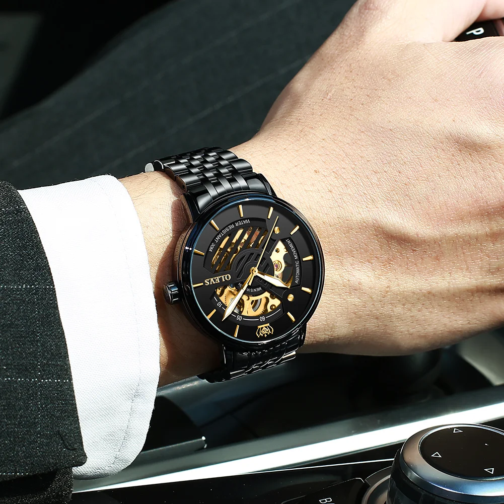 OLEVS 9909 Automatic Mechanical Men's Watch description image 3