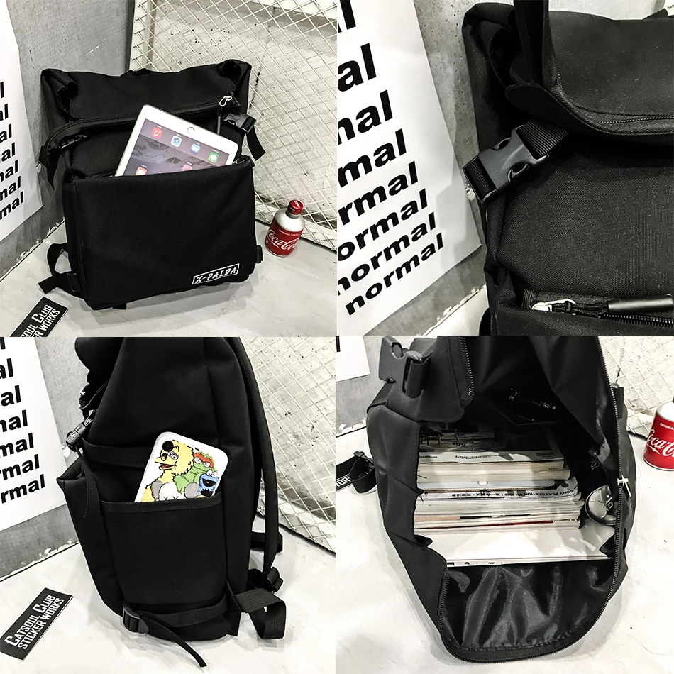 Модные Функциональные мужские рюкзаки корейский рюкзак для школы подростков