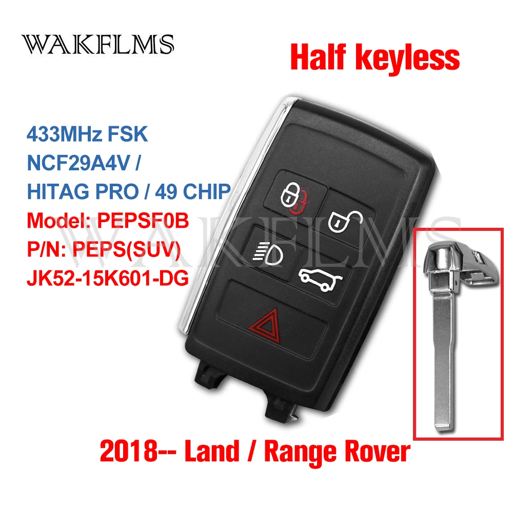 OEM Smart Remote For Range Rover SVR Models (With Passive Entry