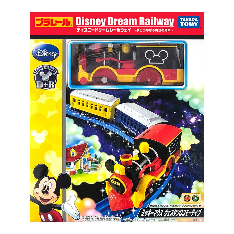 Такара Tomy disney Dream железная дорога плараил моторизованный Модель игрушки поезд арахис в поисках Мемо Микки Дональд - Цвет: Mickey