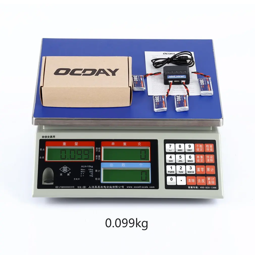 OCDAY 3,7 V 380 мА/ч, 25C 1S1P 1.4WH Батарея& Зарядное устройство для Hubsan H107C H107D
