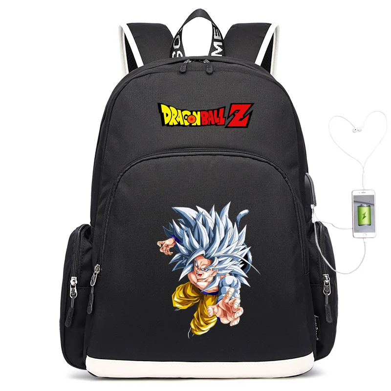 

Dragonball Dragon Ball Backpack USB Schoolbag