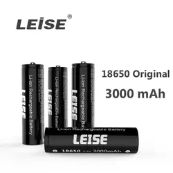 Leise Новый 3,7 в 3000 мАч 18650 литиевая аккумуляторная батарея литий-ионный аккумулятор 18650 батарея для фонарика Налобные батареи