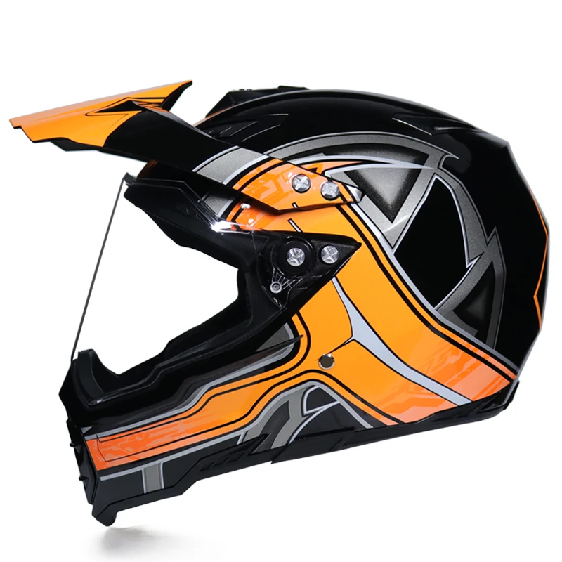 WLT Профессиональный мотоциклетный шлем для взрослых полный шлем-каска moto cross с универсальными внедорожными шлемами S L M XL capacetes - Цвет: 3b