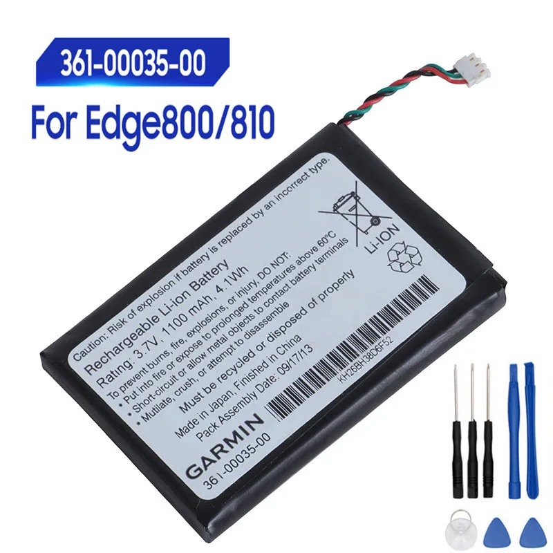 Оригинальный сменный аккумулятор 361-00035-00 для Garmin Edge 800 810 361-00035-07 361-00035-03