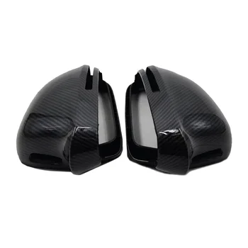 

ABS Suitable For A4 B8 A6 C6 A5 8t Q3 A3 8p Carbon Fiber Bright Black Rearview Mirror Shell NEW Auto Replacement Parts