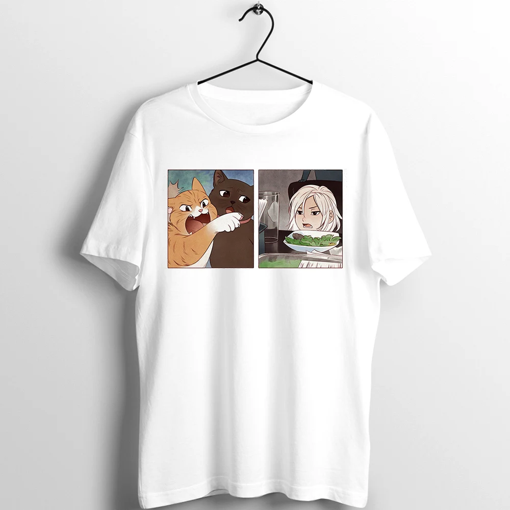 Женская футболка, футболка для девочек, женская футболка с криком на кошку, Meme of The Year Awesome Girl's Tee