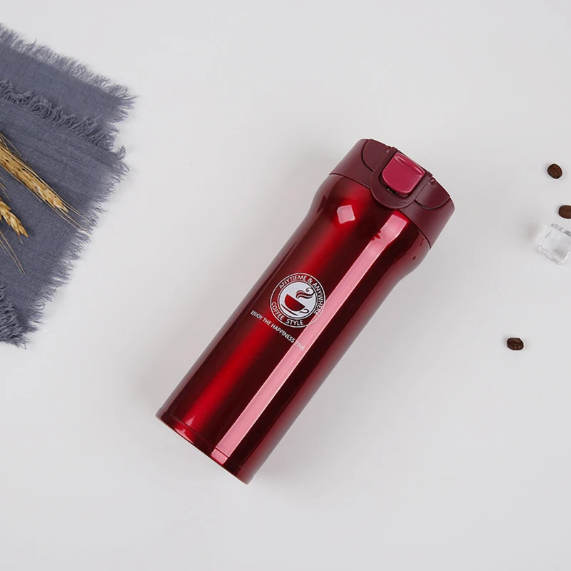 Термокружка Из Нержавеющей Стали, Термокружка, кружка для путешествий, вакуумная колба для воды, для школы, дома, чая, кофе, напитков, бутылка для воды