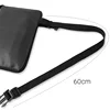 Artist Professional Makeup Brush Waist Bag Large Capacity PU Cosmetic Pack Portable Multi Pockets Bag with Belt Strap 6