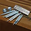 11 pieces/set Rivet fastener button installation tool kit for leather crafts hand-punching tool kit punch belt ► Photo 1/5