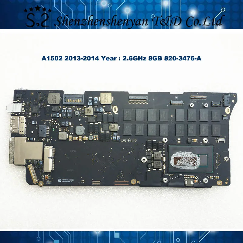 A1502 материнская плата для Macbook Pro retina 13," 2,6 ГГц 8 Гб 16 Гб материнская плата 820-3476-A 2013