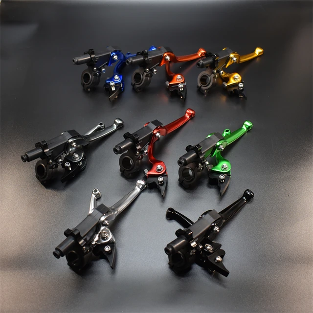 CNC F3 2nd Short Alloy Brake & Clutch Handlebar Lever for motocross Dirt  Pit Bike Universal Patrs poignée moto cross - AliExpress