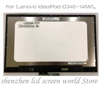 

Free shipping For Lenovo IdeaPad C340-14IWL C340-14 81N40087FR lcd screen touch digitizer + bezel